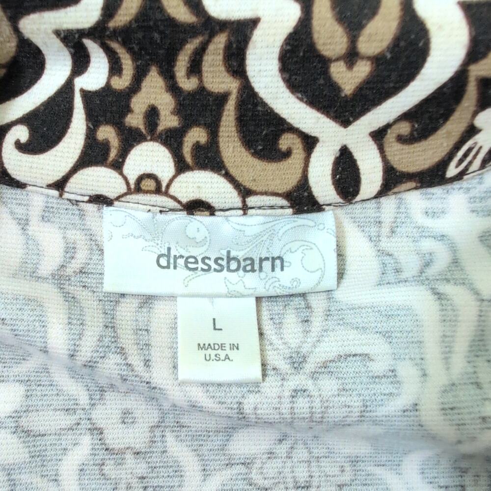 Large Brown Vintage Whimsical Business Work Blazer 4 Button Womens Jacket - Picture 8 of 8
